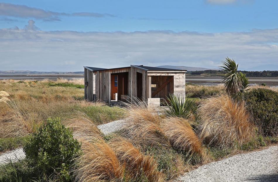 Invercargill Estuary Walkway Shelters, by Beattie McDowell Architects. Photo: Supplied
