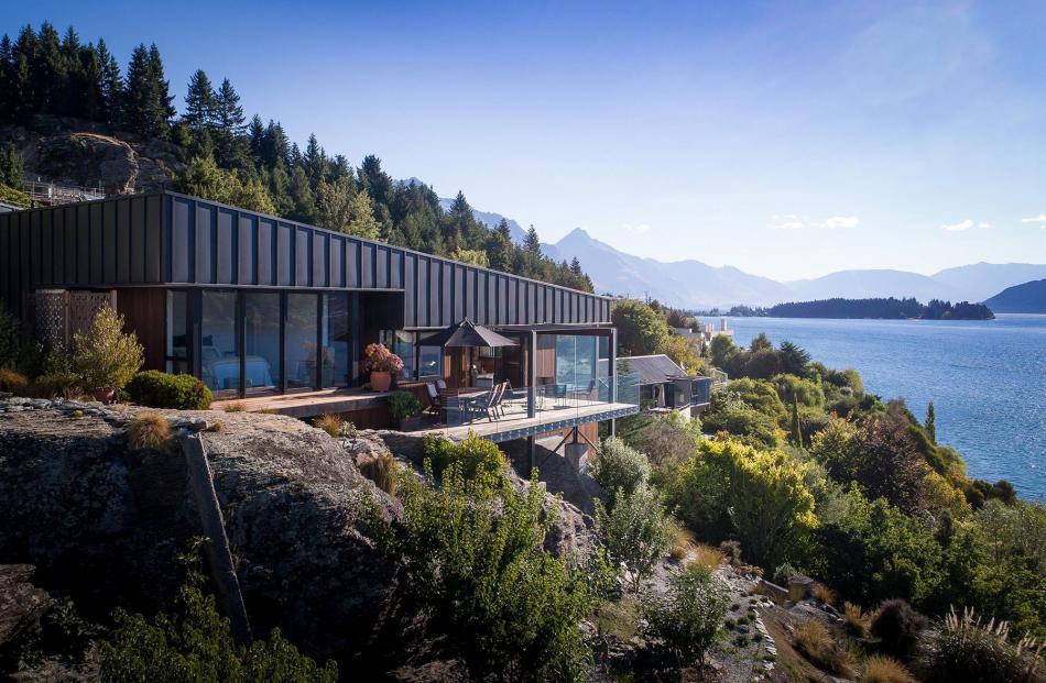 Kelvin Heights House, by Condon Scott Architects, Kelvin Heights. Photo :Simon Larkin
