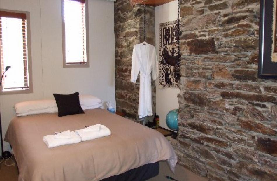 The stables that adjoin Dunstan House have been converted to more accommodation, and this room...