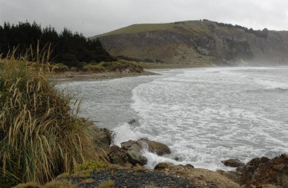 Big Beach at Aramoana.