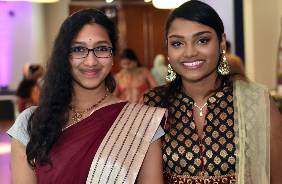 Hemma Pannirselvam and Chandraleka Anantha Raj. Photos: Peter McIntosh