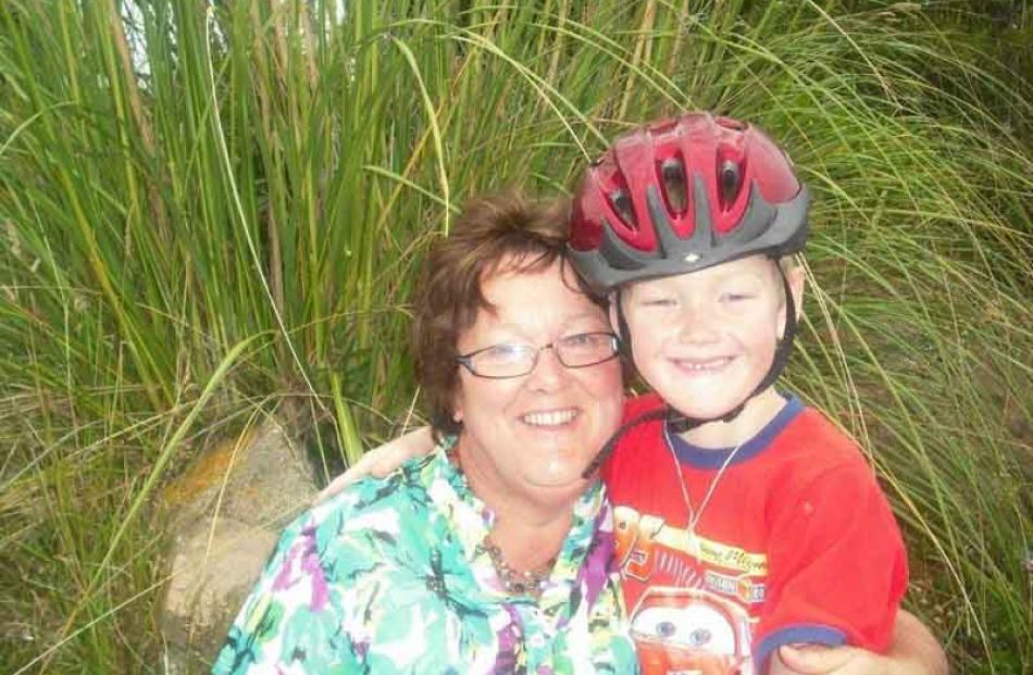 Hug from Mason Pringle 6, Australia visiting Nana Lois in Palmerston for Christmas. Taken by...