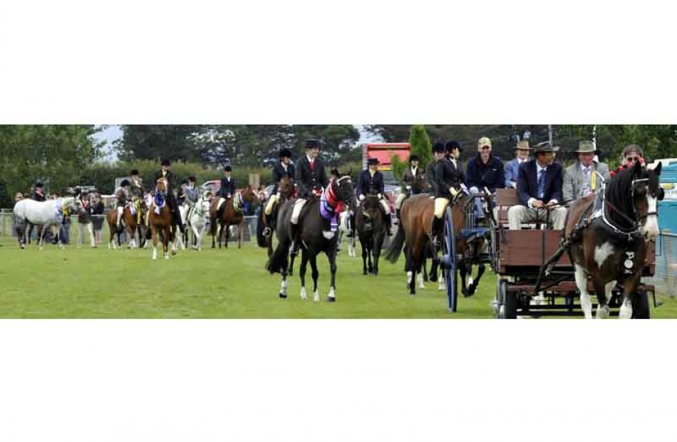 The equestrian grand parade.