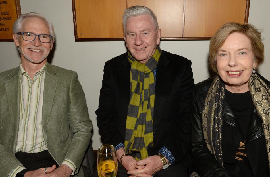 Charles Tustin, and Ashley and Lesley Day, all of Dunedin.
