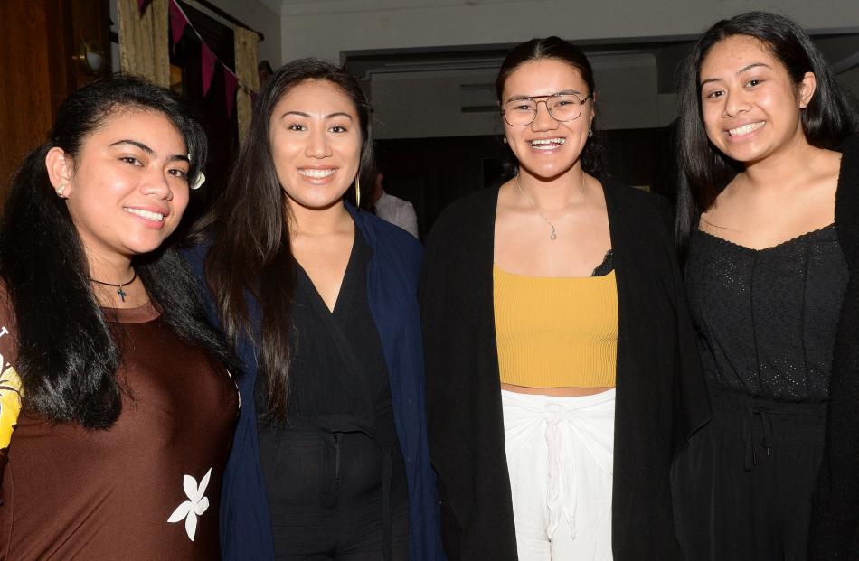 Ahava Collins, Eden Tati, Akerita Alatimu and Vevesi Togiaso, all of Dunedin.
