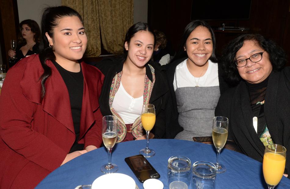 Kalesita Pole (20), Kreelahna Misikopa (18), Fa'ao'o Lale (20) and Alofa Lale, all of Dunedin.