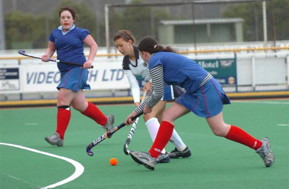 Queens High School of Dunedin playing against Queen Mary School of Manchester in England at the...