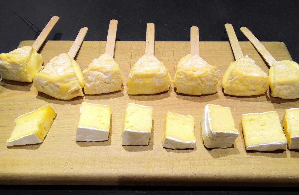 Checking out central Auckland eateries. Soft cheeses at Kapiti Cheese. Photos: Rebecca Fox