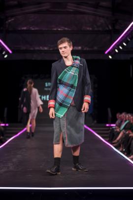 ‘‘Expression of Tartan’’, by Neesha Johnson, of Havelock, winner of under-23 category. 