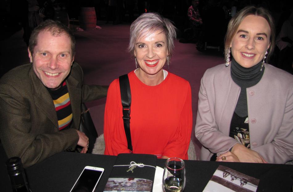 Simon Swale, of Dunedin, Cushla Reed, of Auckland, and Kate Wilson, of Christchurch.