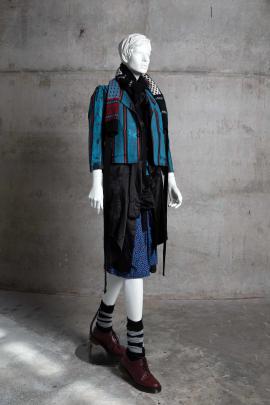 Garments from NOM*d's Bedlam collection that were part of the New Zealand Fashion Museum...