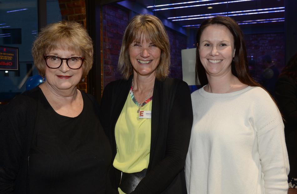 Lois Scott-Muir of Dunedin, Jenny Lambert of Mosgiel and Angela Robertson of Dunedin.