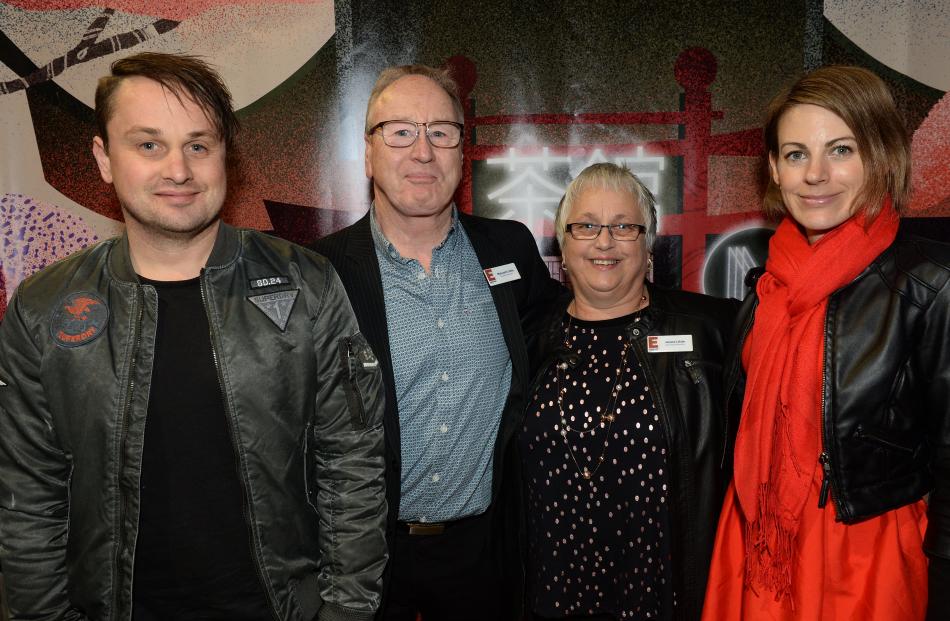 Brett Little, his parents Malcolm and Janice Little and his wife Karin Little, all of Dunedin.