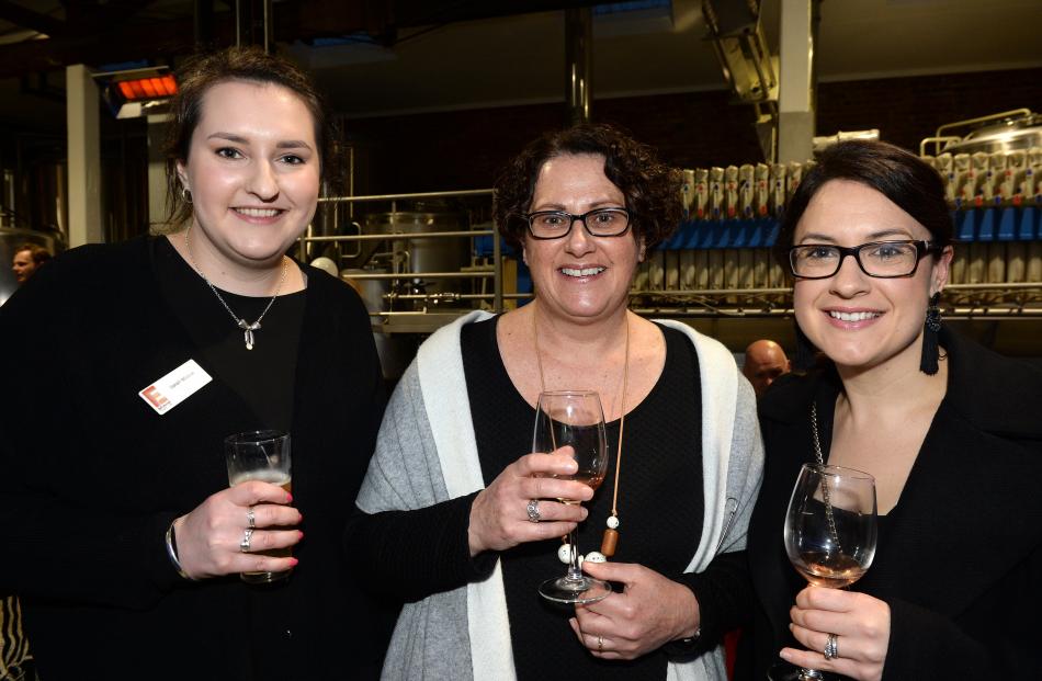 Sarah Walker, Kathryn Simpson and Jacque Donnelly, all of Dunedin.