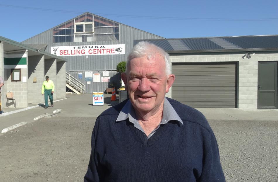 A lot more firms want to sell in Temuka, Ian Bowan says. Photos: Chris Tobin