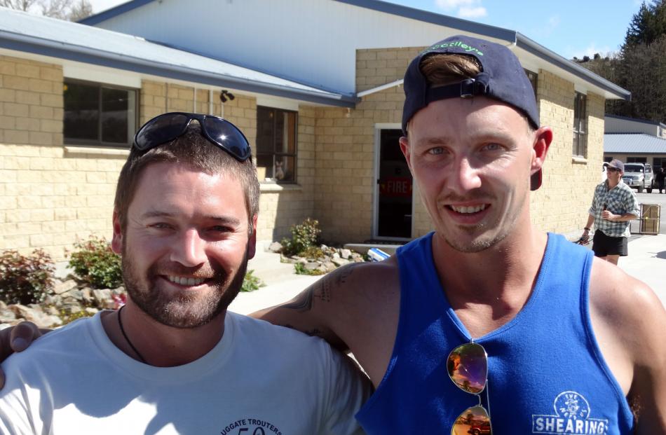 Ben Tuite,  of Timaru, and Lindis Harwood, of Pleasant Point.