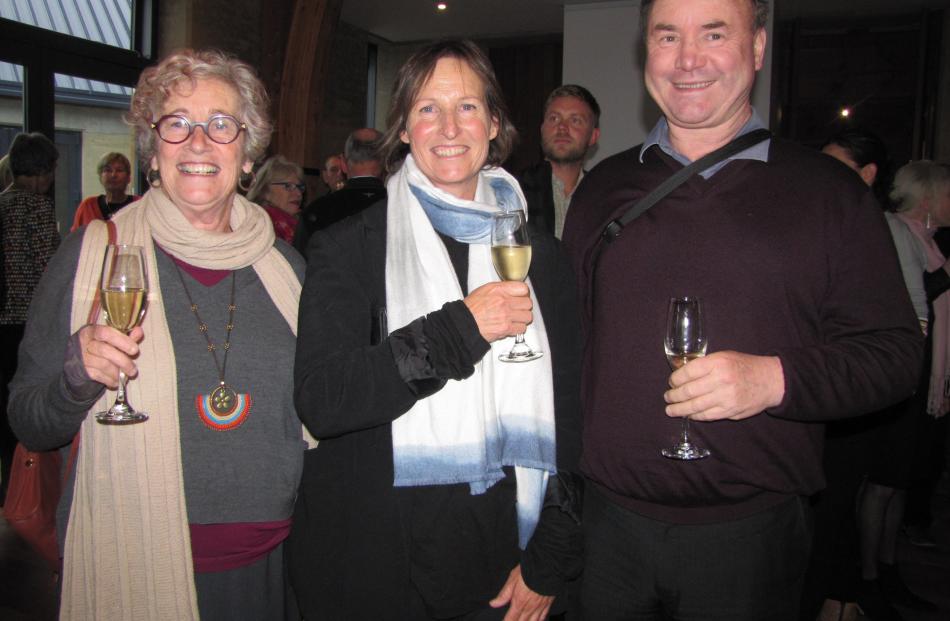 Angela Jacobson, of Alexandra, Mary Hewitt, of Wanaka, and Paul Jacobson, of Alexandra.