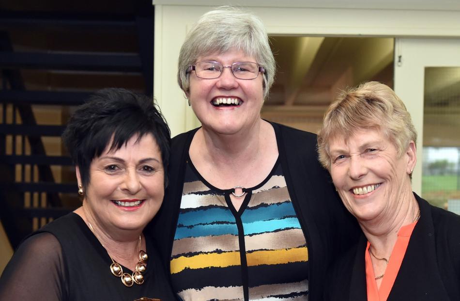 Lee Cheshire, of Mosgiel, Pam Sizemore, of Dunedin, and Lynn Baird, of Dunedin.
