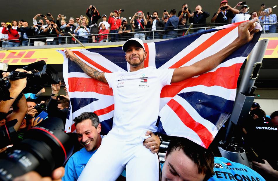 Lewis Hamilton.