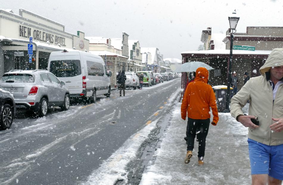 Buckingham St in Arrowtown. Photo: Joshua Walton