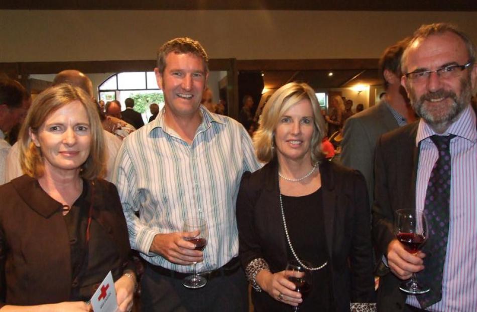 Leanne Cunliffe, Steve and Tracey McLean, and Richard Cunliffe, all of Queenstown.