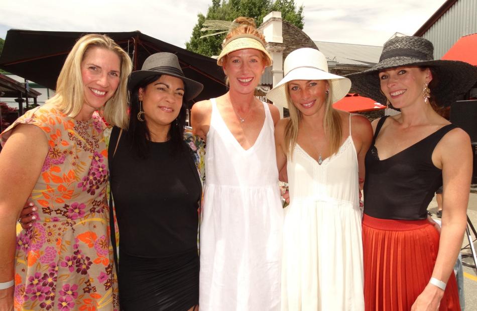 Sarah Cramond, Anisha Capstick, Felicity Manser and Sofia Tryfiatis, all of Arrowtown.