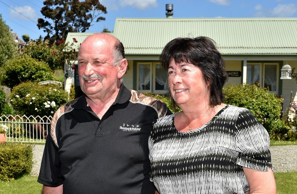 When Rodger and Lyn Herd bought the site of their holiday home in Hampden they had already been spending their summers in the small seaside town for 10 years. Photos: Tim Miller