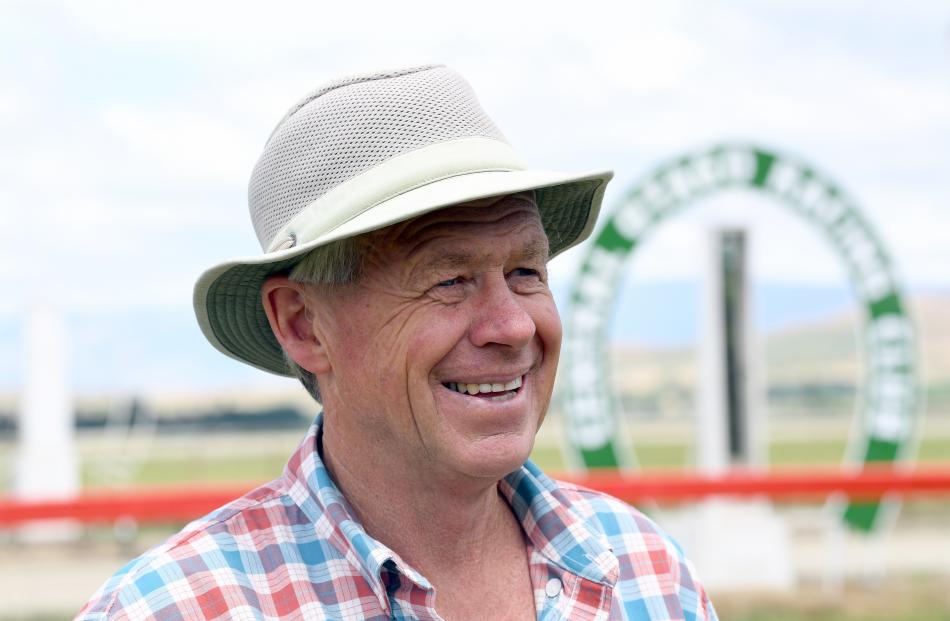 Central Otago Racing Club president Tony Lepper. Photos: Pam Jones 