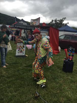 Christchurch entertainer Adam Allsorts was popular with all ages.