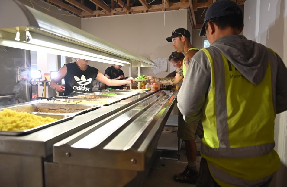 Although it is the holidays, the kitchen at Hayward College is still open, serving  a subsidised...