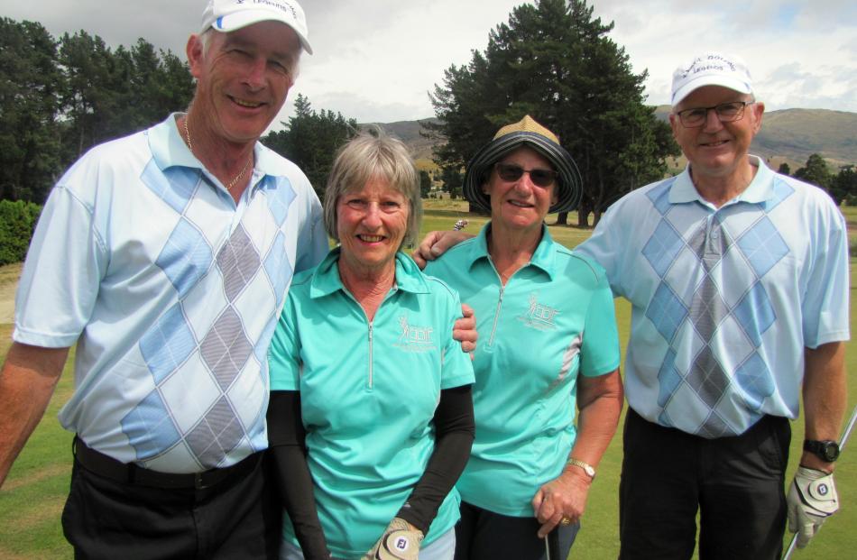 George Hook, of Pisa Moorings, Trish Linton, of Cromwell, Norma Mitchell, of Wyndham, and Howard...