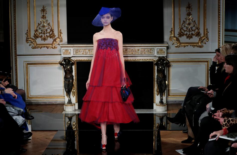 Giorgio Armani Prive Haute Couture Spring-Summer 2019. Photos: Reuters 