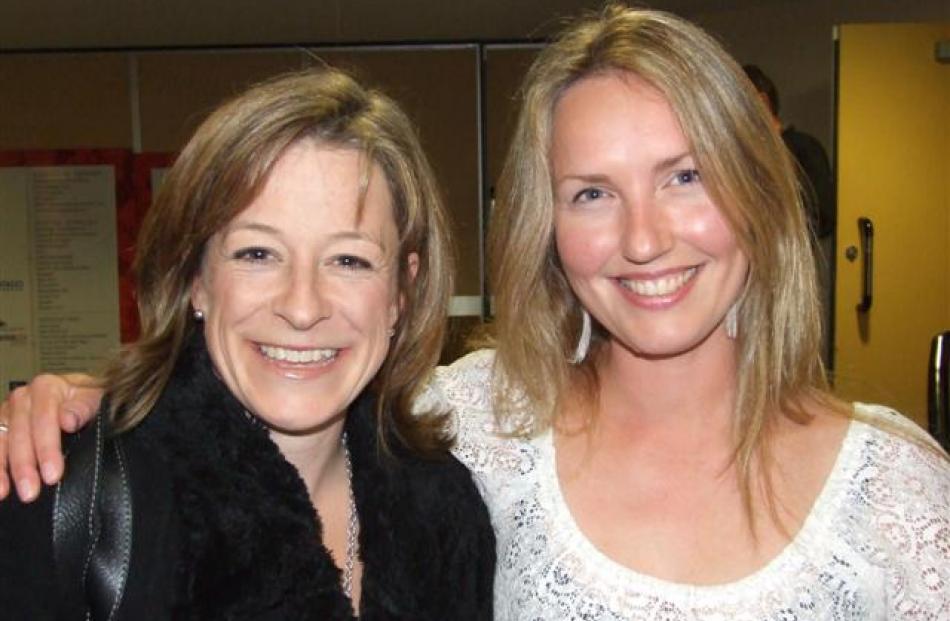 Tonya Cruikshank (left) and Lara Fletcher, both of Queenstown.