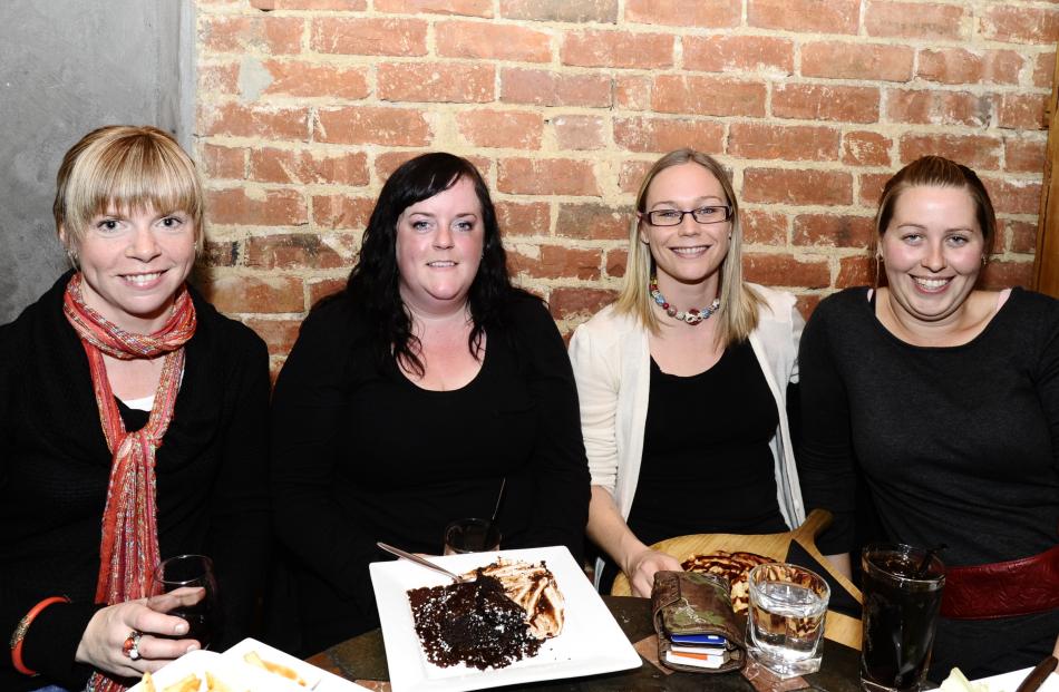 Karen Hammond, Justine Darling, Julia Connor, Sarah Valk, all from Dunedin.