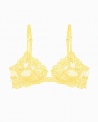 Lonely Lingerie’s Bonnie underwire bra in lemonade. (available at Bellebird Boutique)