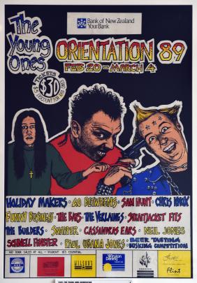 The poster from 1989 embraces counter-culture.