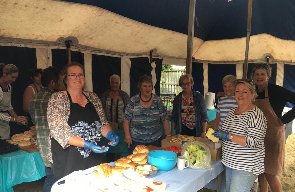 Members of the Sheffield combined churches, Jenny Bassett (left), Mary Pellett, Frances Smith,...