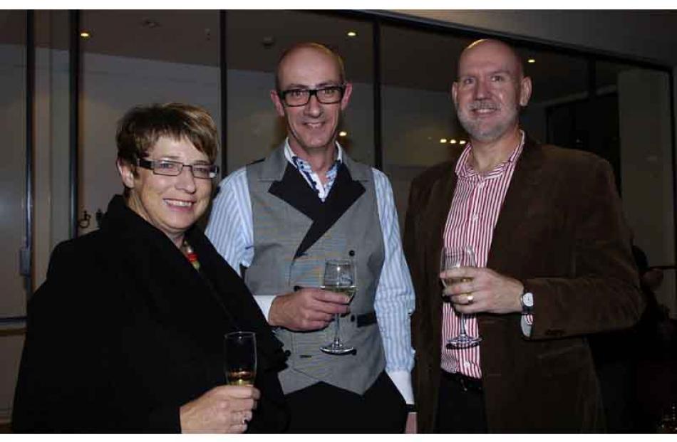 Lesley Craw, Robin Graham and Stuart Terry, all of Dunedin.