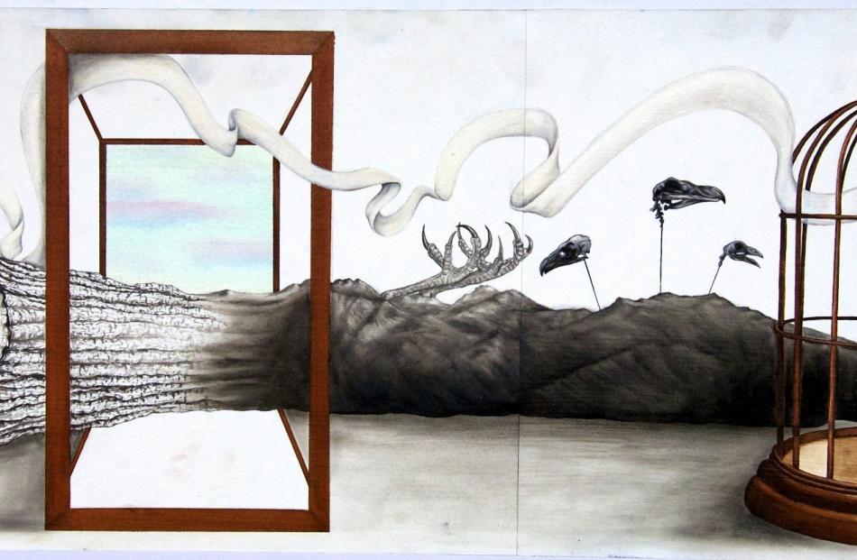 Painting by Jasmine Knowles.