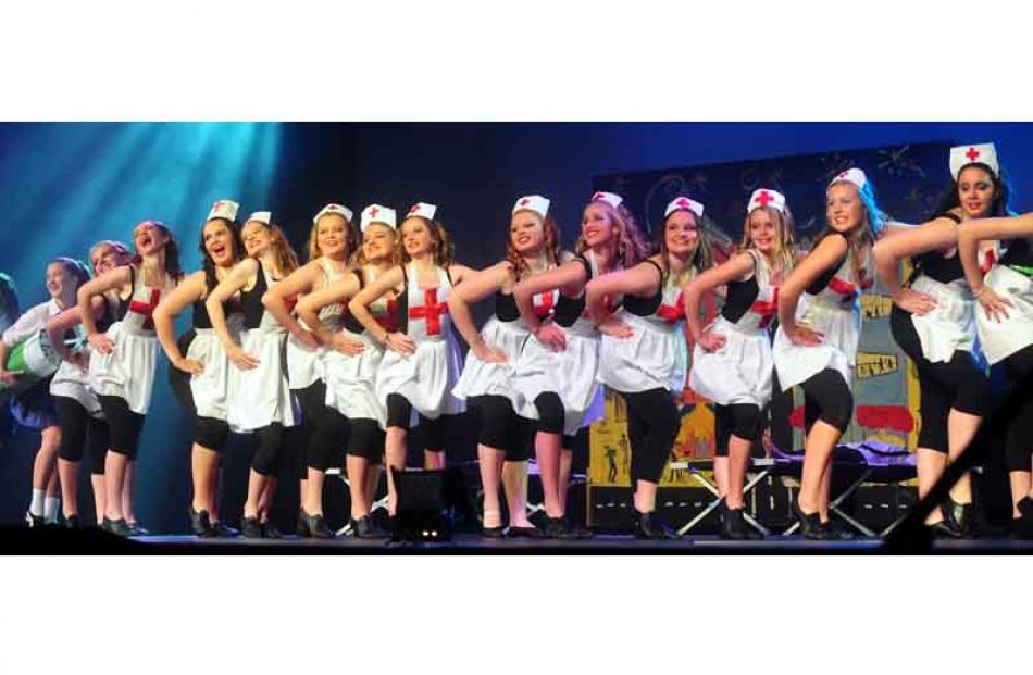 Waikatipu High School compete in the 2011 Stage Challenge.