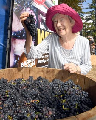 Winning a case of wine would be a fitting present for Waikanae woman Janet Jones, who celebrates...