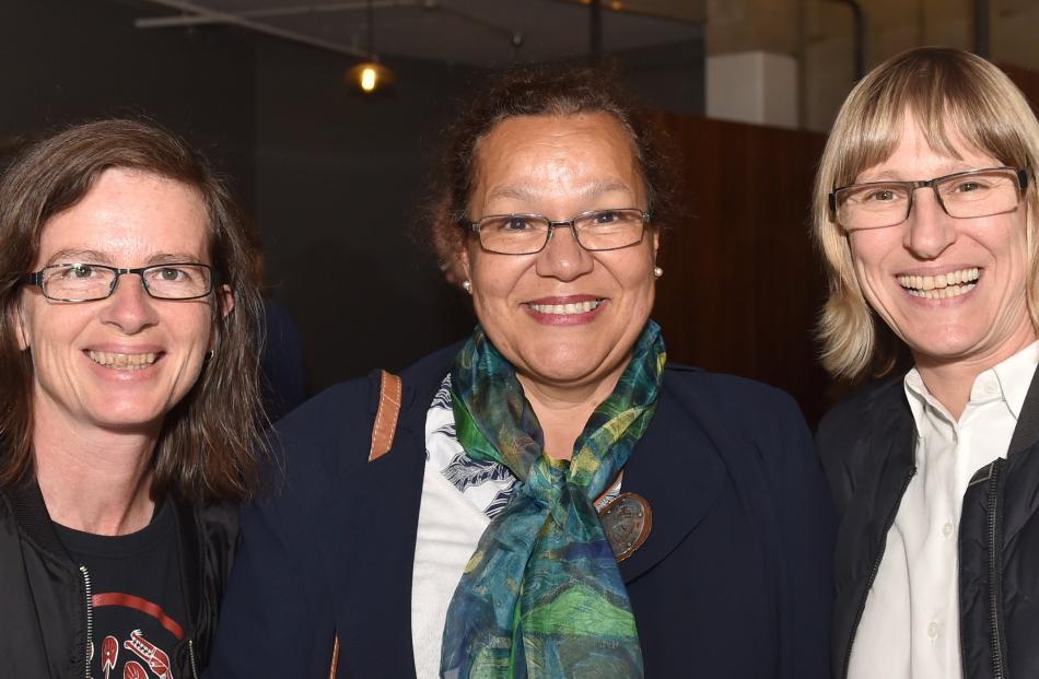 Josie Haines, Christiane Leurquin and Silvie Kuhn, all of Dunedin.