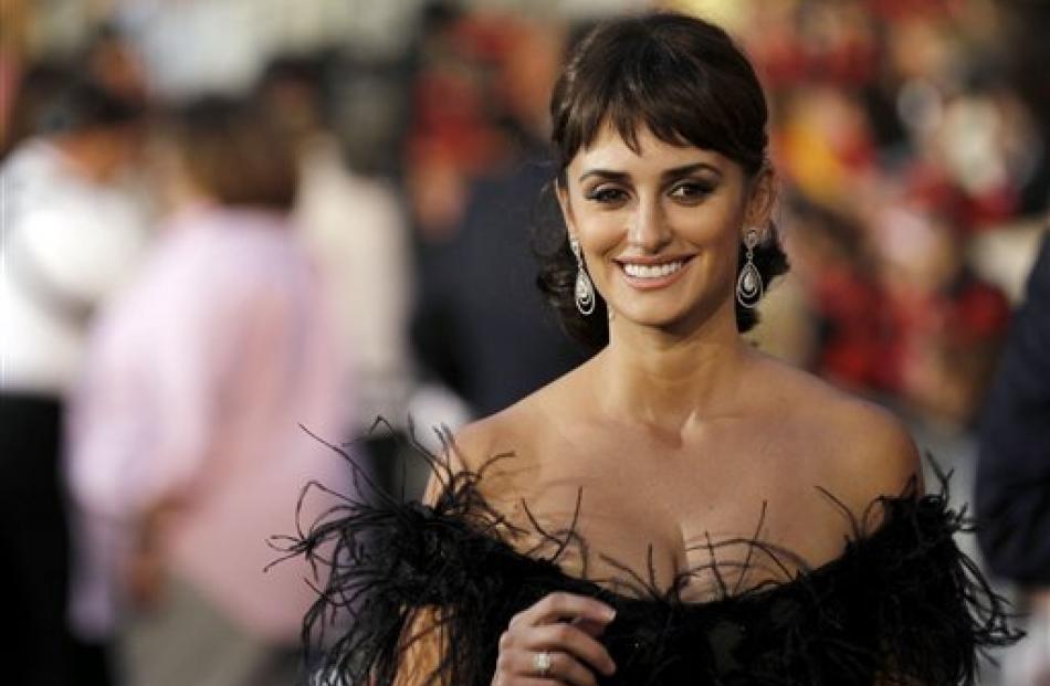 Penélope Cruz arrives at the World Premiere of "Pirates of the Caribbean: On Stranger Tides" at...