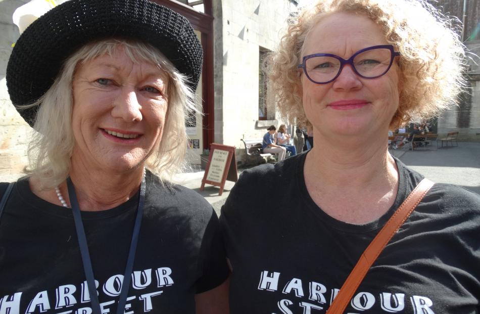Heather Burgher and Julie Barclay, of Oamaru.