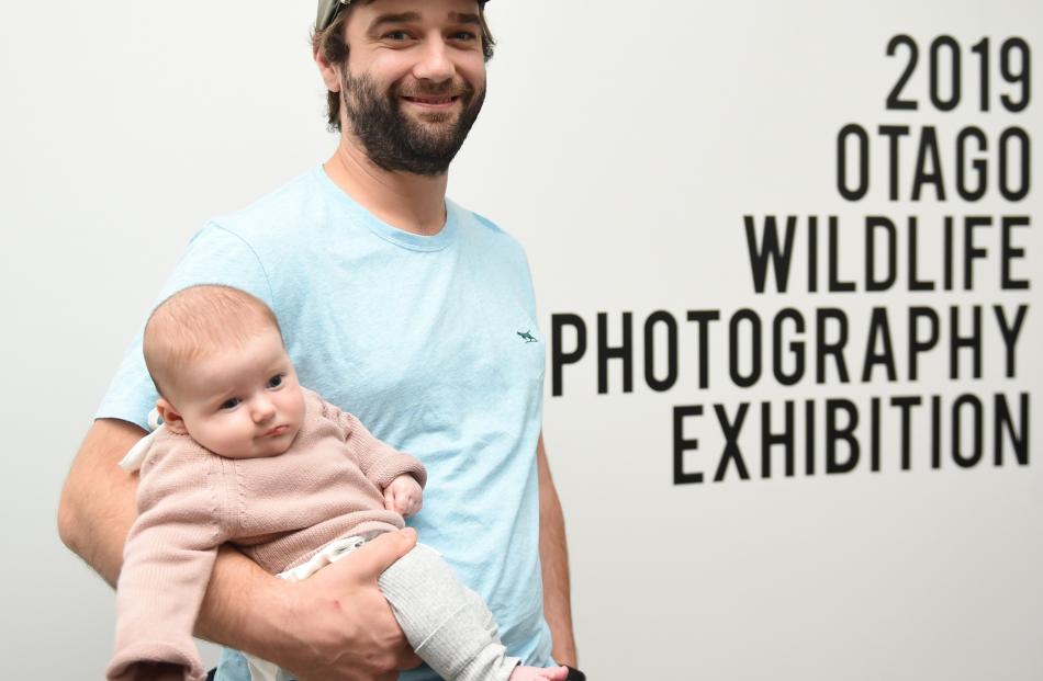 Dunedin resident Murray McCulloch, holding his daughter Maaike (10 weeks), has won three...