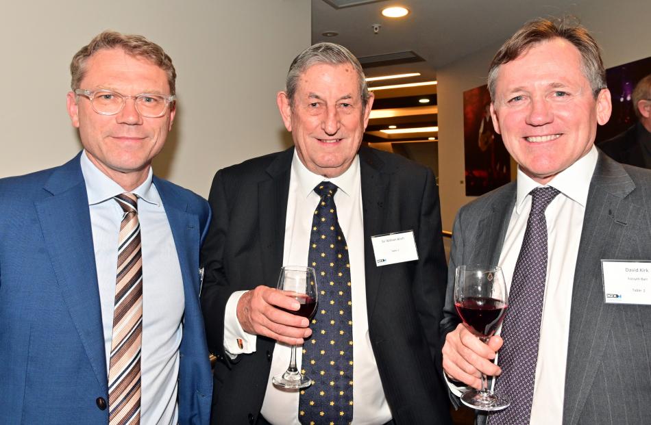 Paul Goldsmith, of Auckland, Sir William Birch, of Pukekohe, and David Kirk, of Sydney.