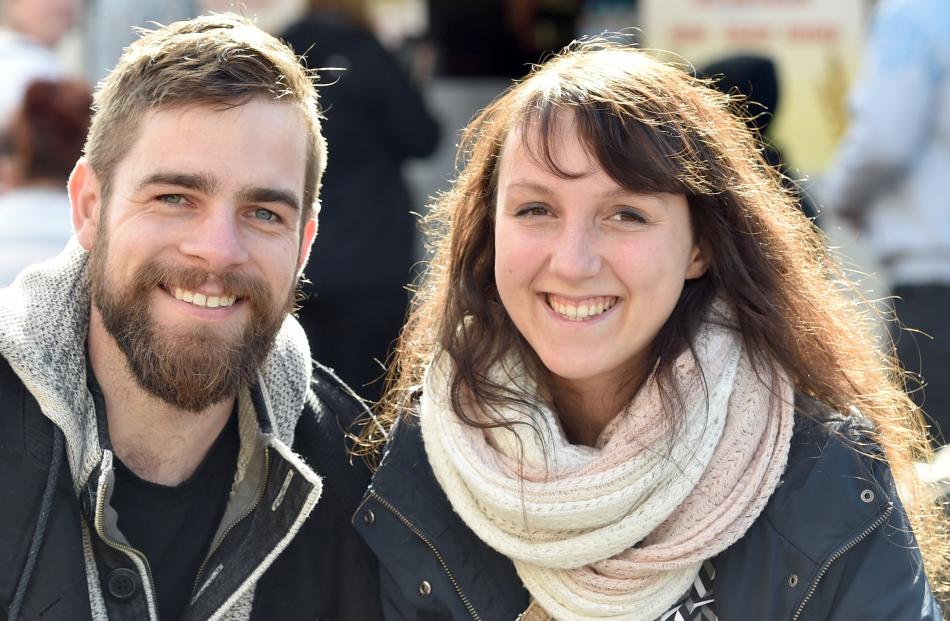 Isaac Atley and Wendy Wlaslak, both of Dunedin.