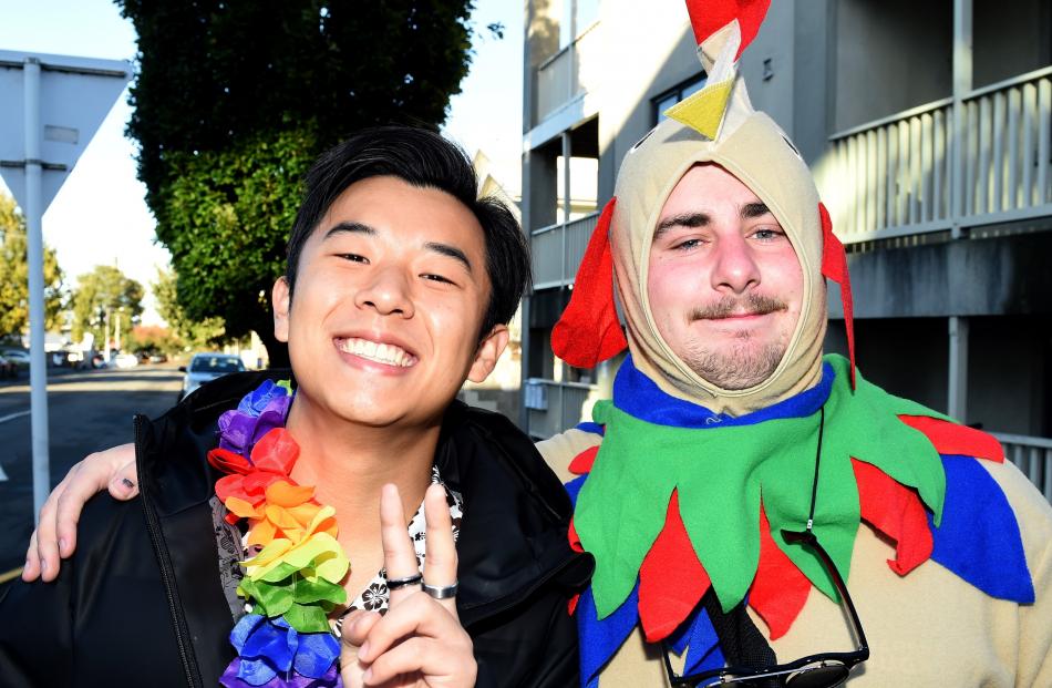 Hyun Kim (21), of Auckland, and Josh Boardman (21), of Oamaru.