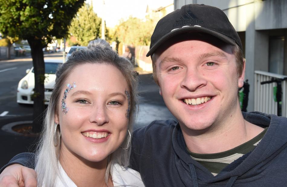 Ashlyn Reid (20) and Blaine McGann (19), both of Roxburgh.