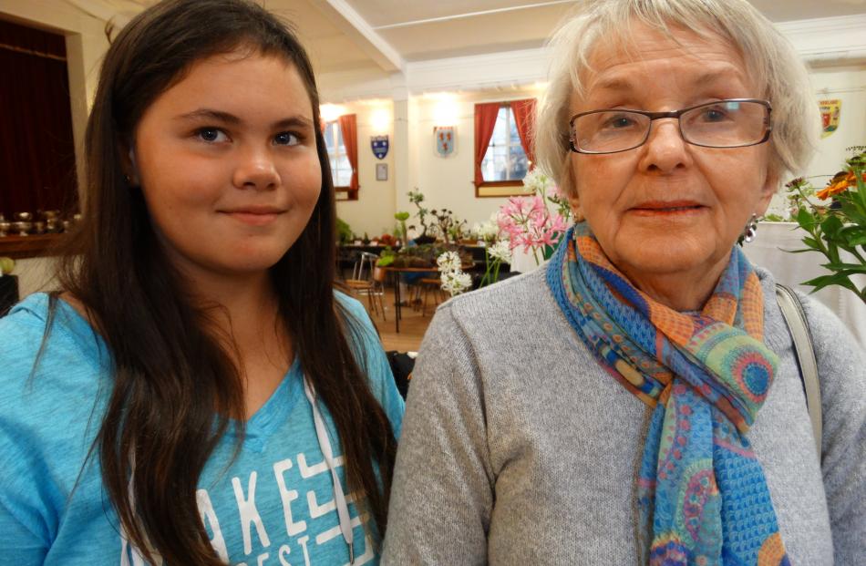 Madercent MacDonald (10) and Doreen Lory, both of Oamaru.